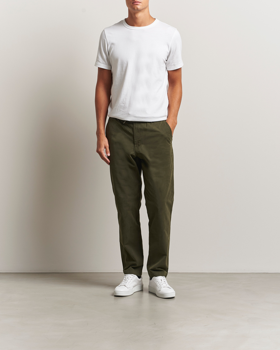 Men | Trousers | Polo Ralph Lauren | Prepster Stretch Twill Pants Company Olive