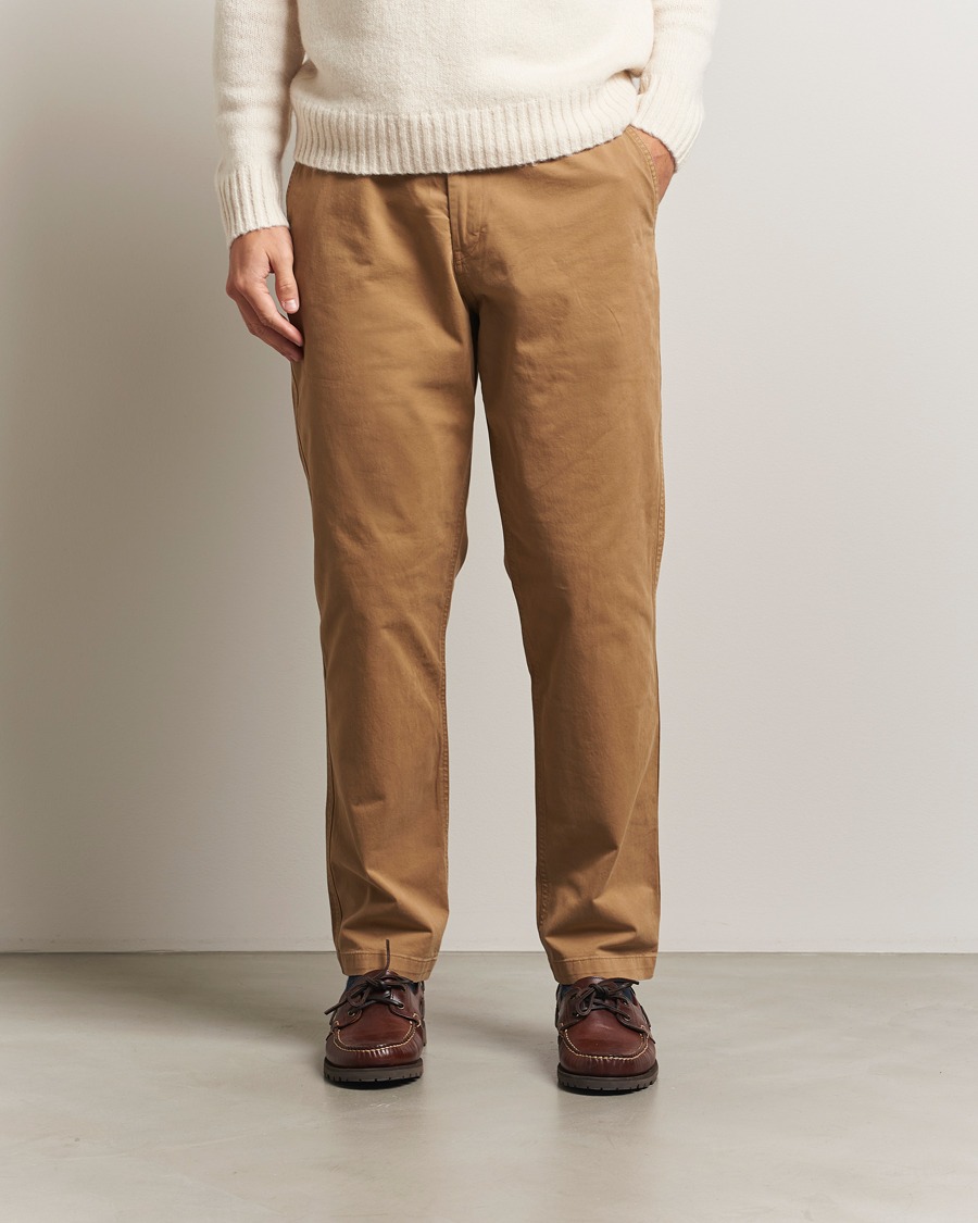 Men | Trousers | Polo Ralph Lauren | Prepster Stretch Twill Pants Montana Khaki