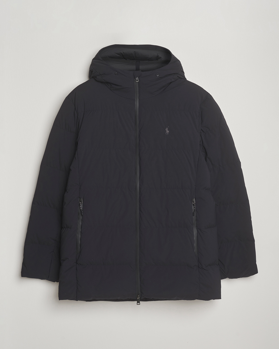 Men | Coats & Jackets | Polo Ralph Lauren | Plain Weave Down Coat Polo Black