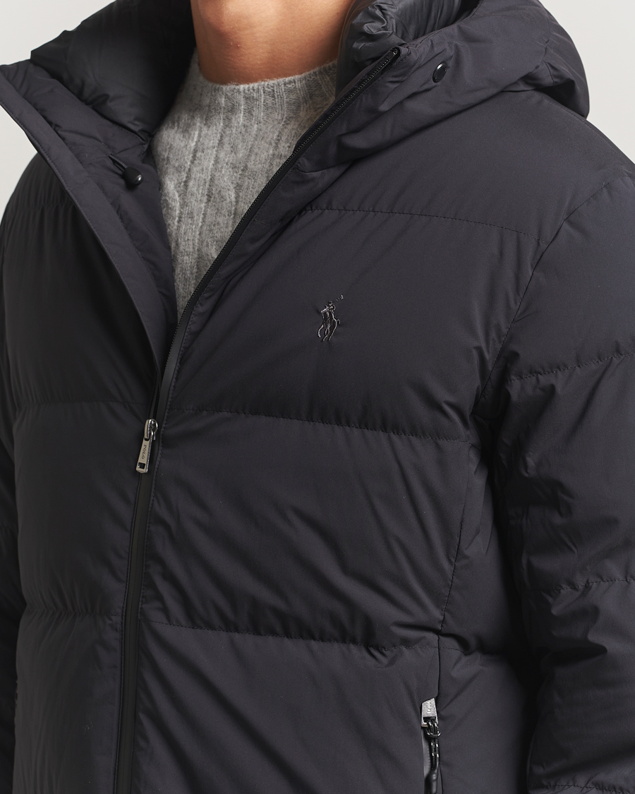 Men | Coats & Jackets | Polo Ralph Lauren | Plain Weave Down Coat Polo Black