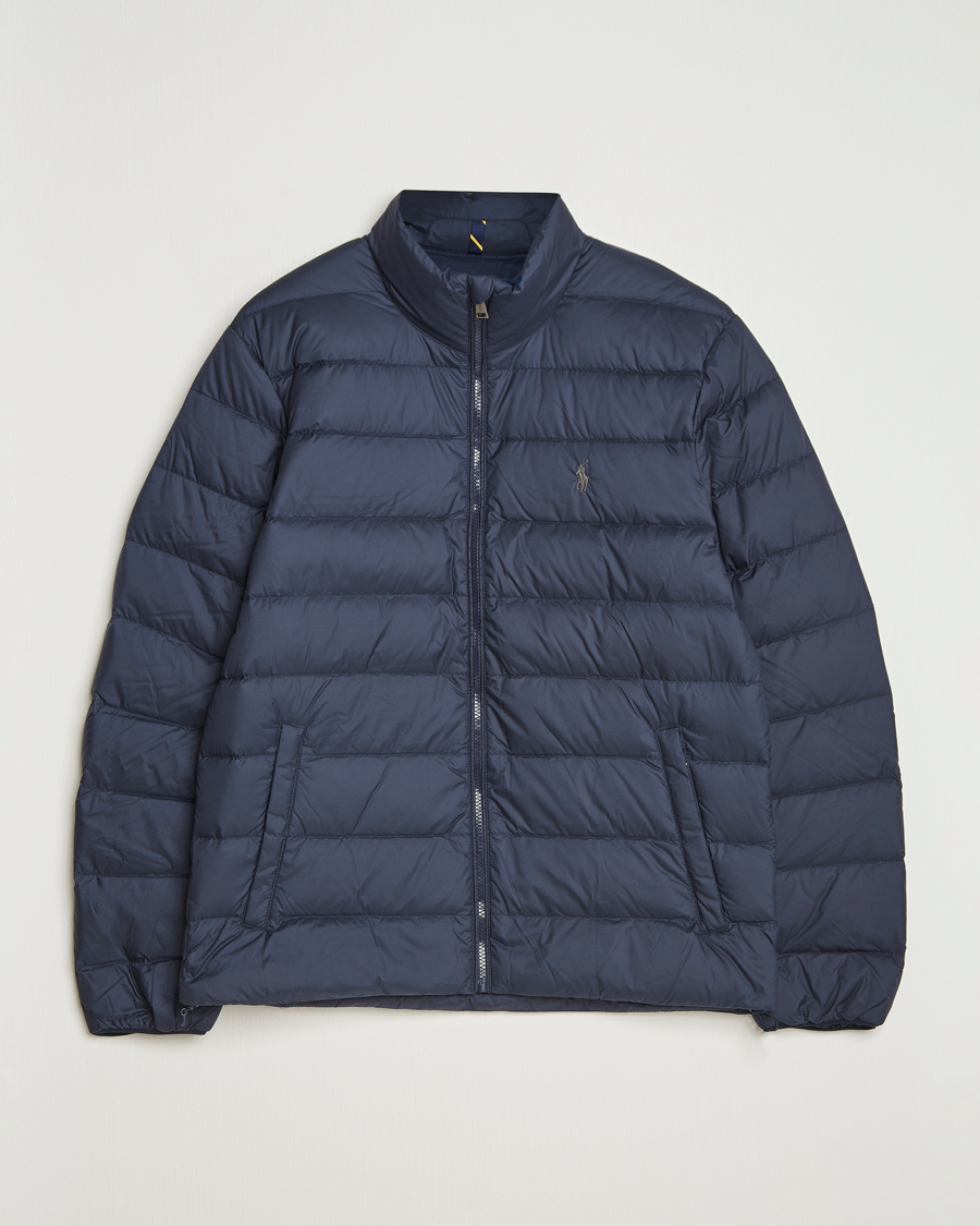 Polo Ralph Lauren Colden Down Jacket Collection Navy at CareOfCarl.com