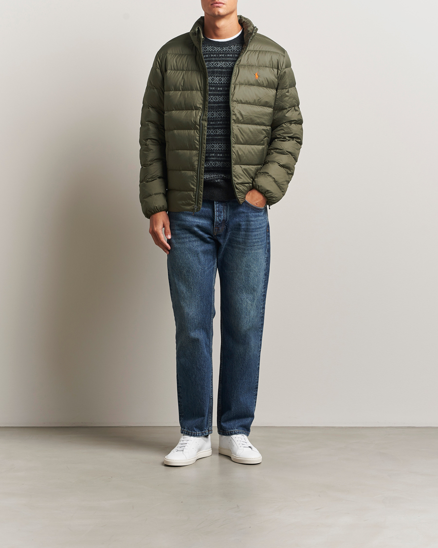 Polo Ralph Lauren Colden Down Jacket Ranger Green at CareOfCarl.com