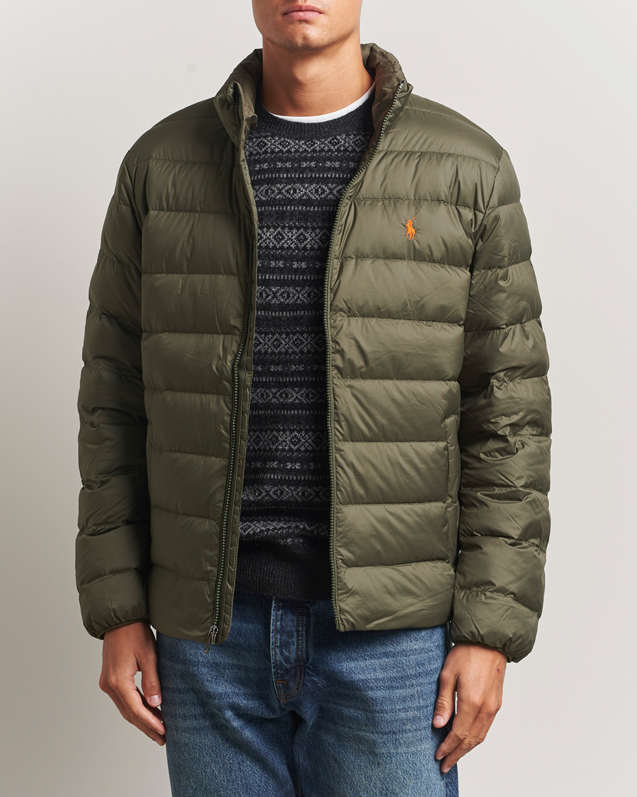 Polo Ralph Lauren Colden Down Jacket Ranger Green at CareOfCarl.com