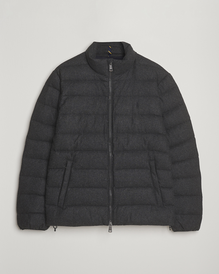 Polo Ralph Lauren Colden Wool Down Jacket Barclay Heather at