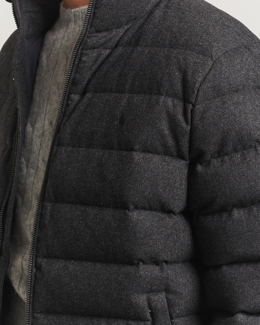 Men | Coats & Jackets | Polo Ralph Lauren | Colden Wool Down Jacket Barclay Heather