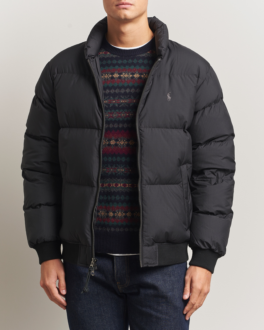 Men | Coats & Jackets | Polo Ralph Lauren | Wyoming Bomber Jacket Polo Black