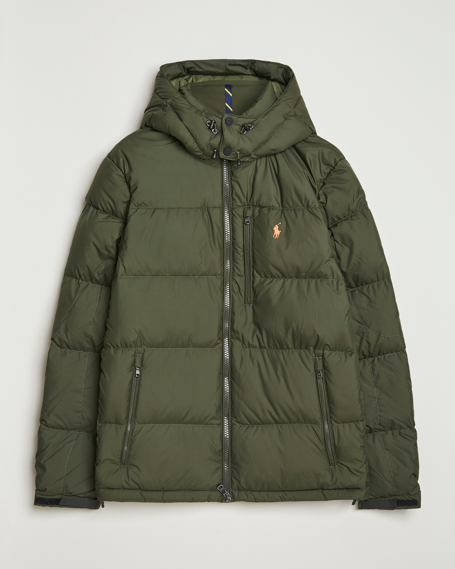 Men | Coats & Jackets | Polo Ralph Lauren | Gorham Down Jacket Olive
