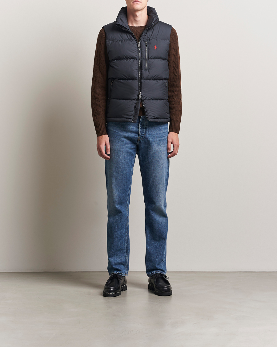 Polo Ralph Lauren Gorham Down Vest Polo Black at CareOfCarl.com
