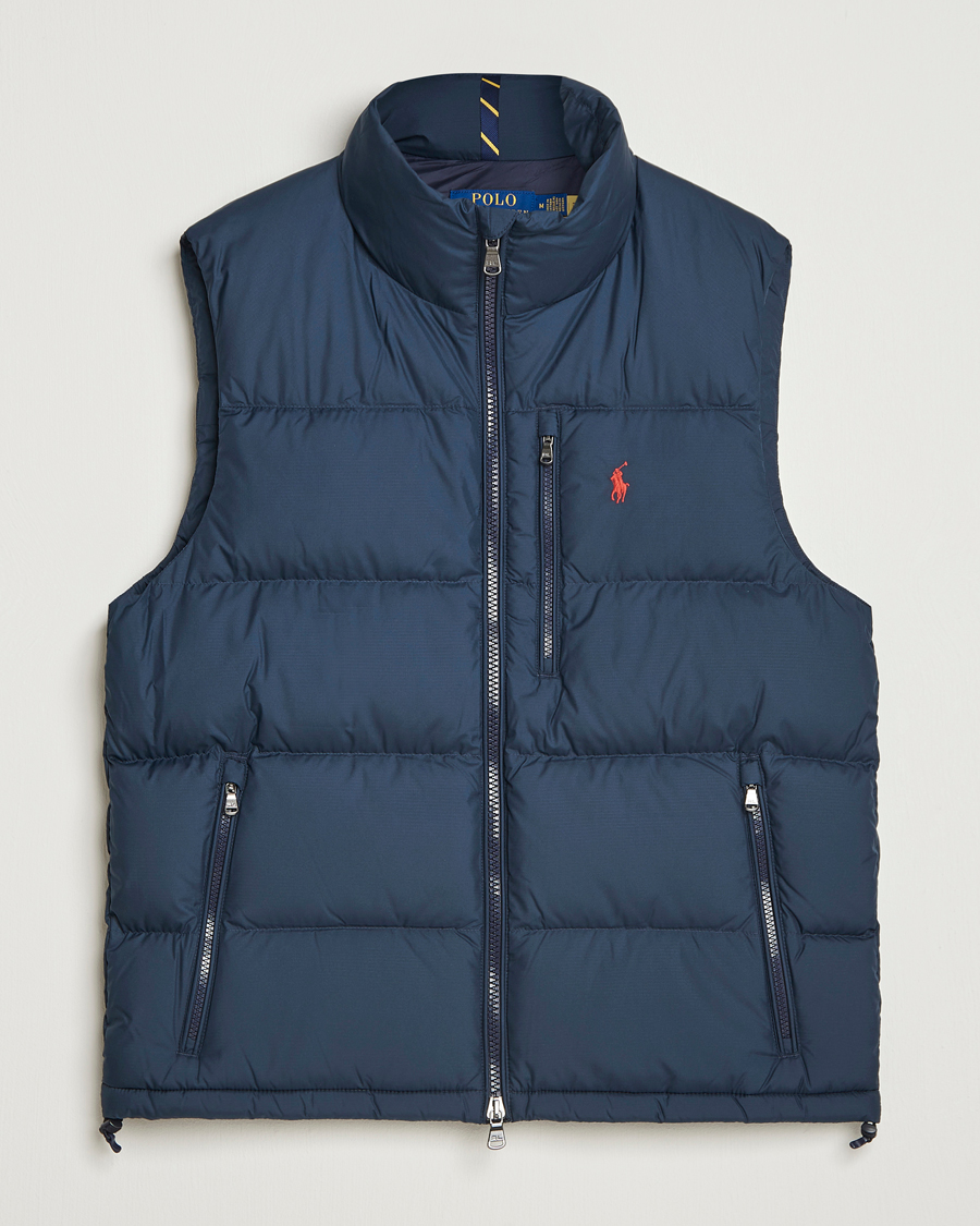 Men | Coats & Jackets | Polo Ralph Lauren | Gorham Down Vest Collection Navy