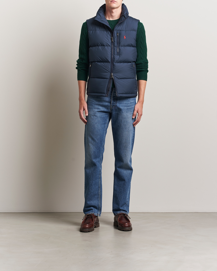 Polo Ralph Lauren Gorham Down Vest Collection Navy at CareOfCarl.com