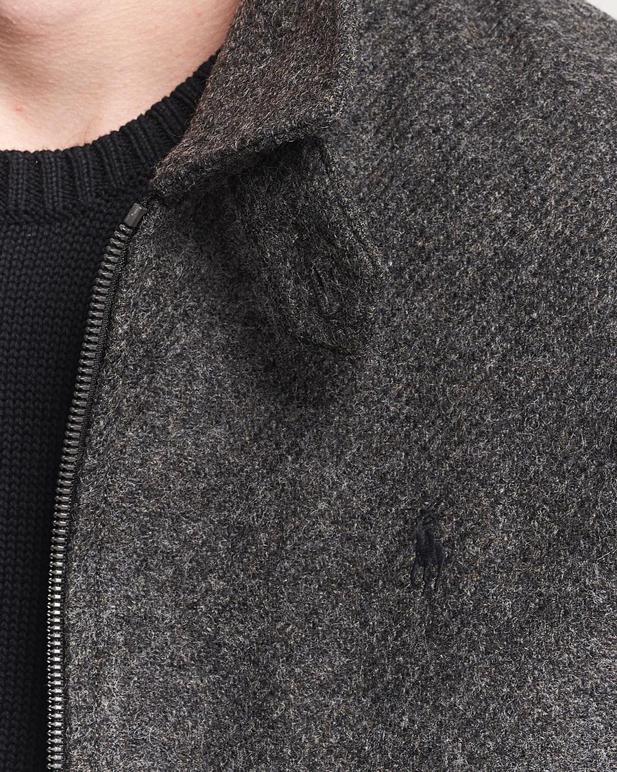 Men | Coats & Jackets | Polo Ralph Lauren | Heritage Twill Wool Windbreaker Barclay Heather