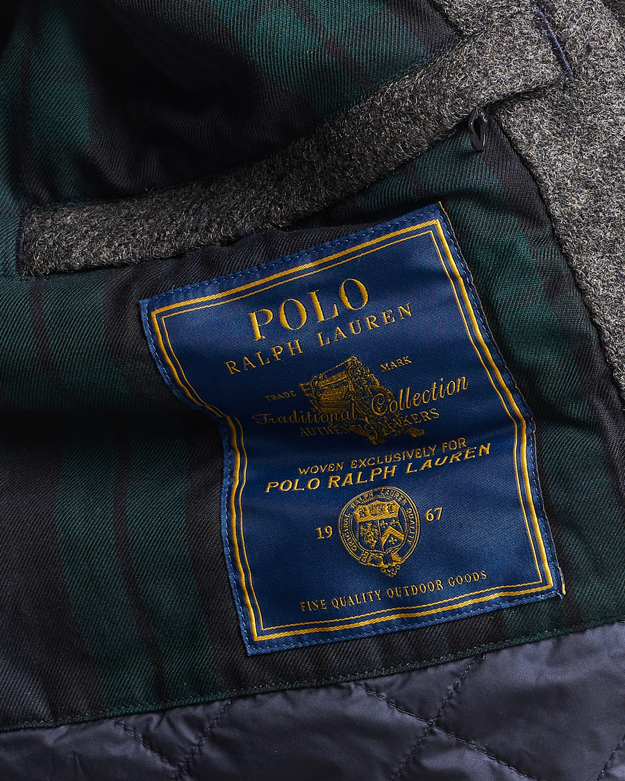 Men | Coats & Jackets | Polo Ralph Lauren | Heritage Twill Wool Windbreaker Barclay Heather