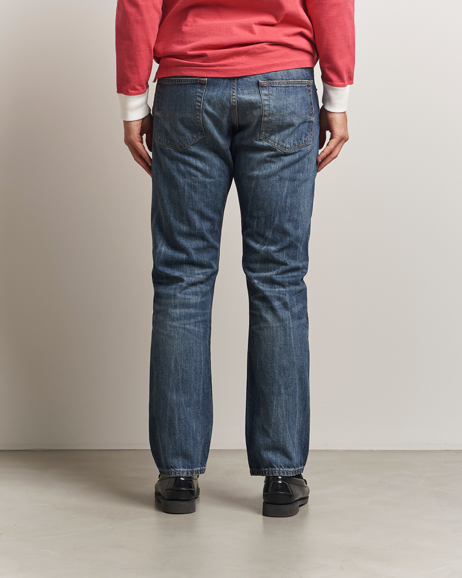 Men | Jeans | Polo Ralph Lauren | Hampton Ridig Denim Straight Jeans Mid Blue