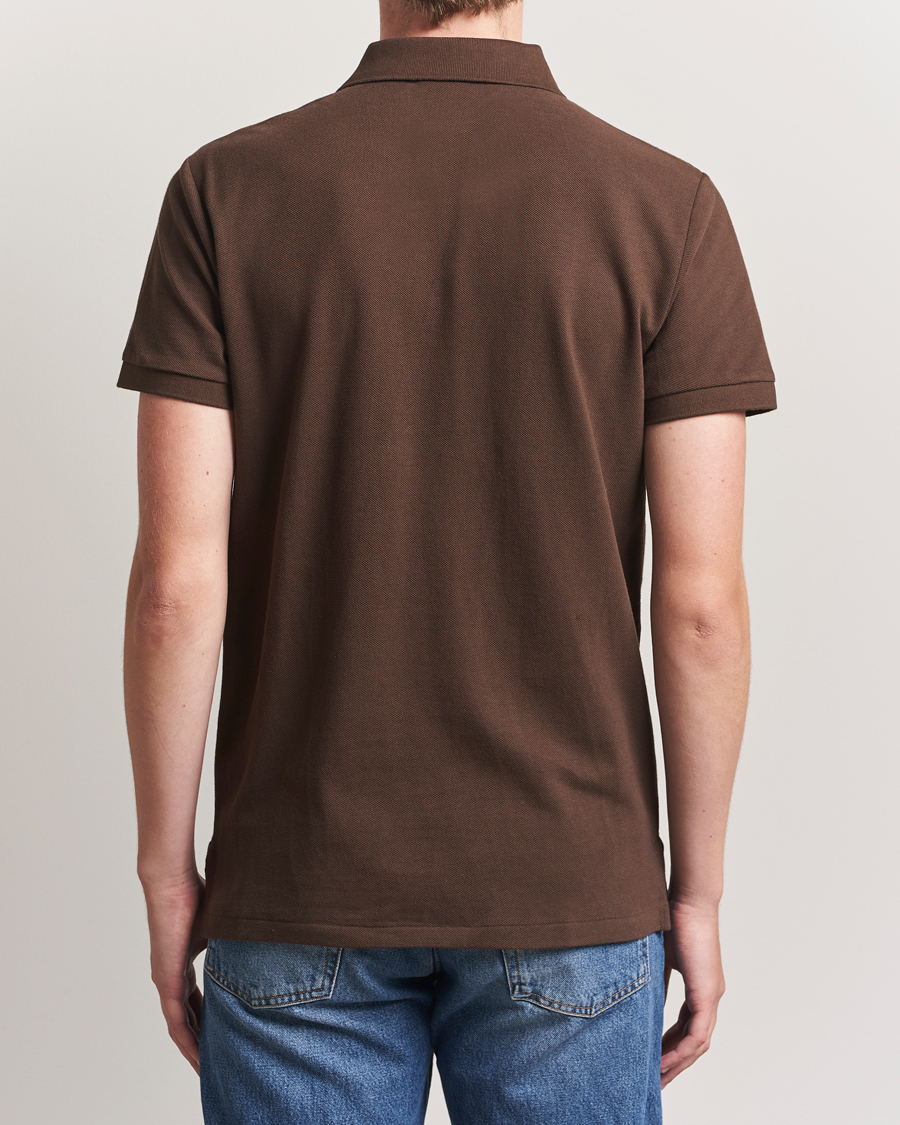 Men | Polo Shirts | Polo Ralph Lauren | Custom Slim Fit Polo Nutmeg Brown