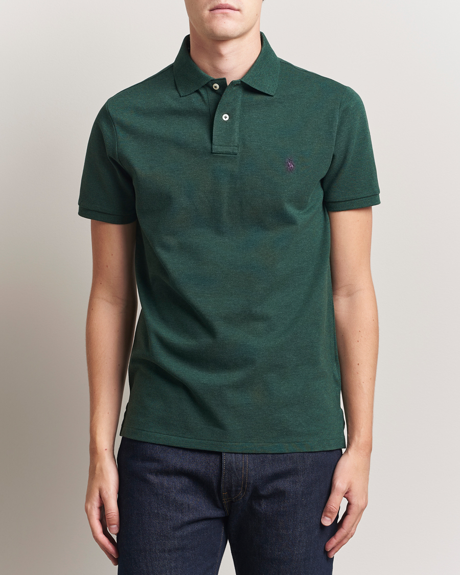 Maison Kitsuné Tonal Fox Head Polo Mint at CareOfCarl.com