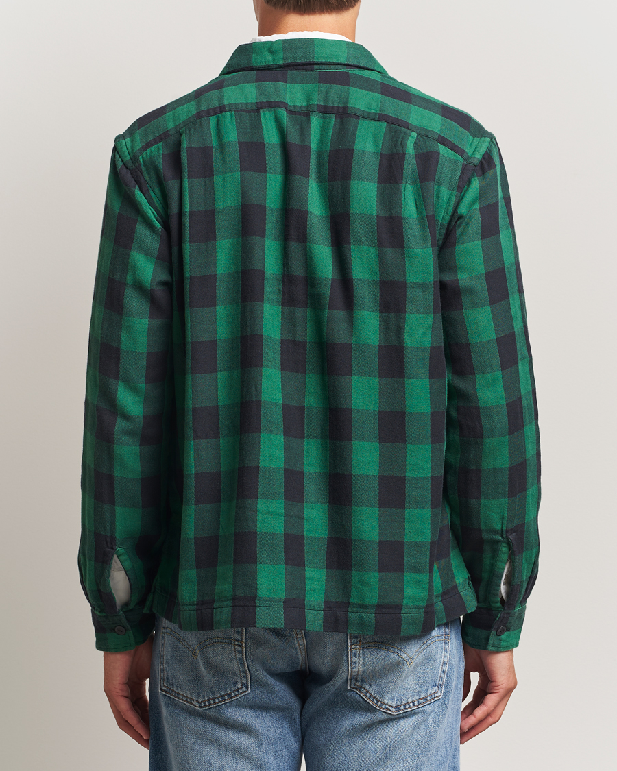Men | Shirts | Polo Ralph Lauren | Double Faced Pocket Overshirt Green/Black