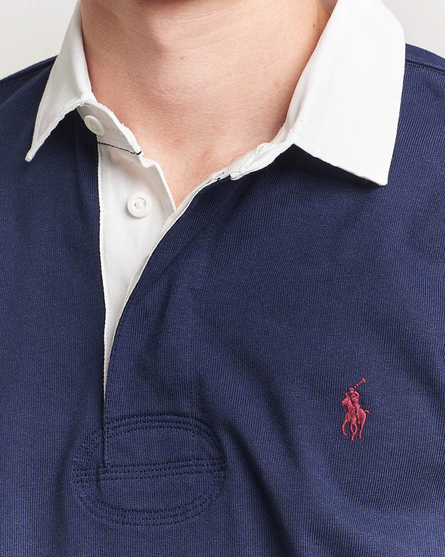 Men | Sweaters & Knitwear | Polo Ralph Lauren | Jersey Rugger Newport Navy