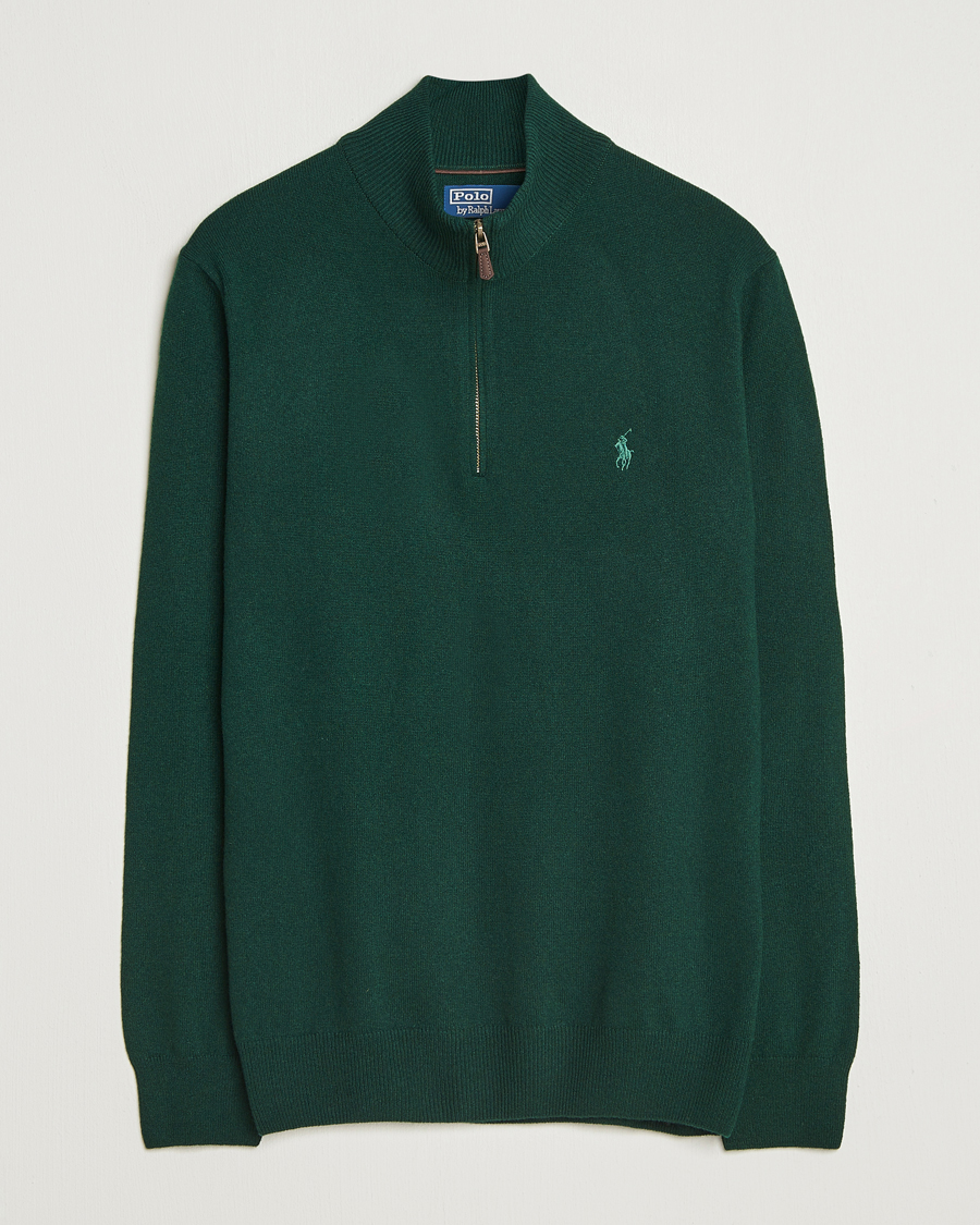 【正規品】POLO by RALPH LOURENラルフローレン/カーキ/M Polo Ralph Lauren Double-Knit Quarter-Zip Pullover | Apparel » Buy