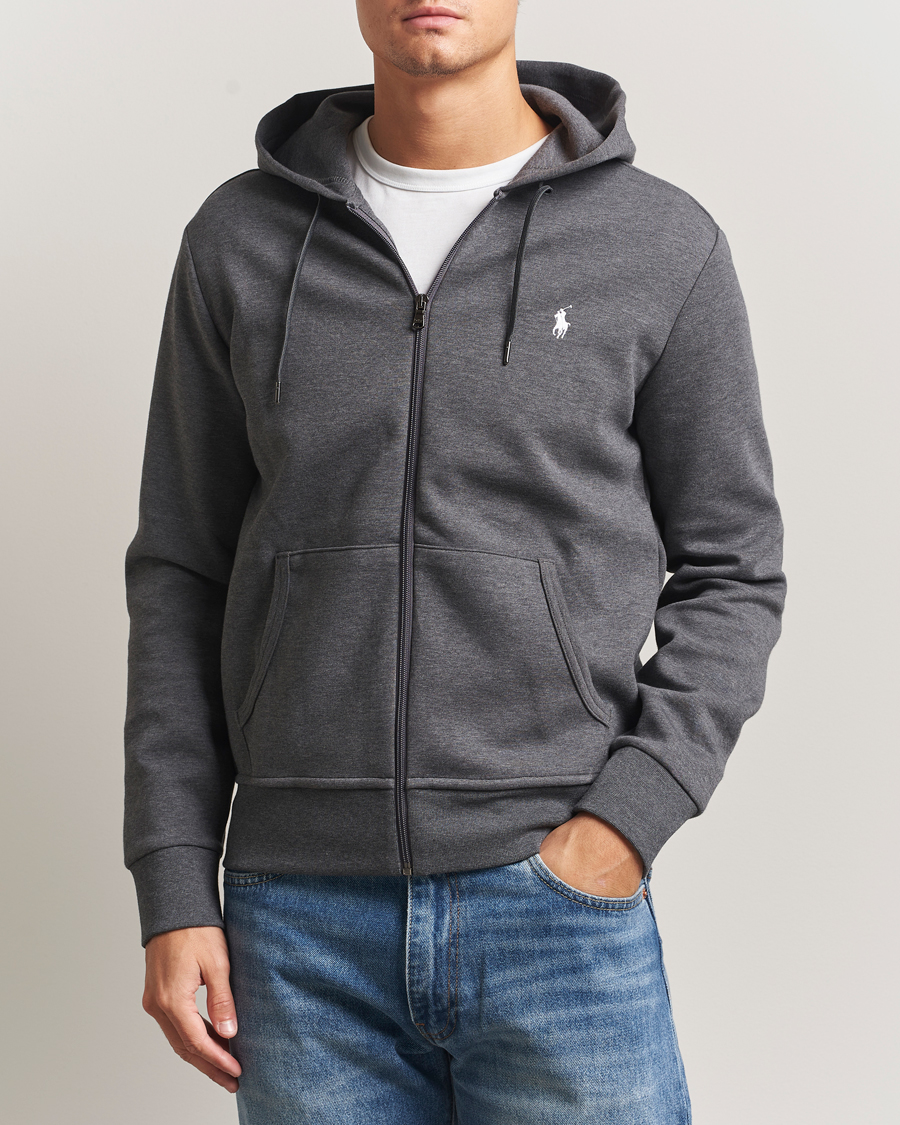 Ralph Lauren Denim ダークグレー ニット M Polo Ralph Lauren woollen mid-zip pullover for men 710876756 Gray