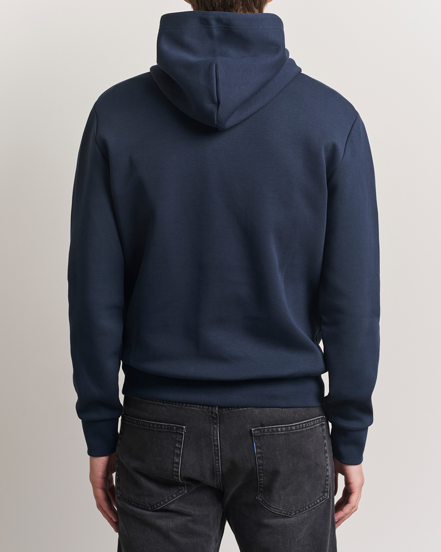 Men | Sweaters & Knitwear | Polo Ralph Lauren | Double Knitted Hoodie Aviator Navy