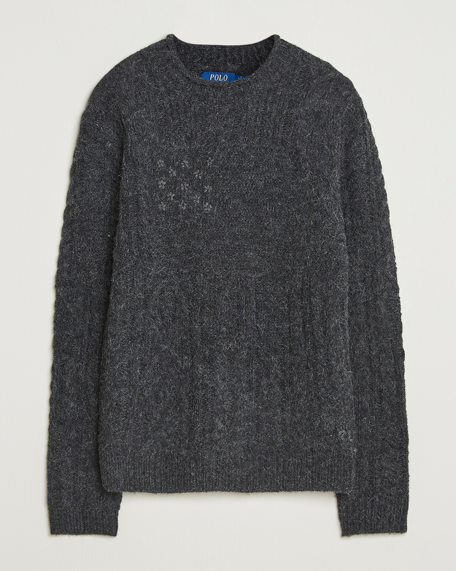 Men | Sweaters & Knitwear | Polo Ralph Lauren | Wool Blend Sweater Dark Granite Heather
