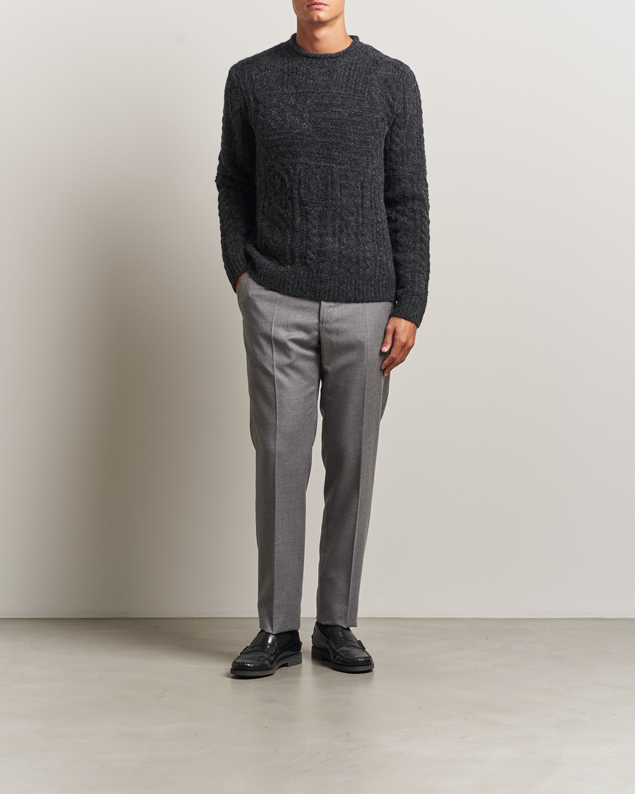 Men | Sweaters & Knitwear | Polo Ralph Lauren | Wool Blend Sweater Dark Granite Heather