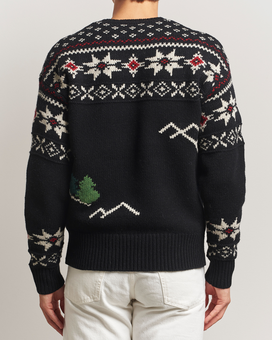 Men | Sweaters & Knitwear | Polo Ralph Lauren | Wool Skier Sweater Black Combo