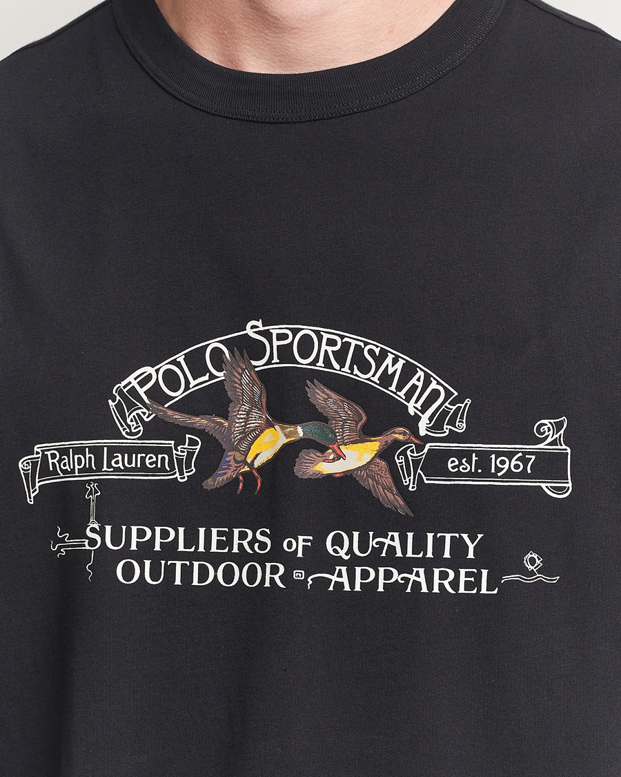 Men | T-Shirts | Polo Ralph Lauren | Classic Fit Logo T-Shirt Polo Black
