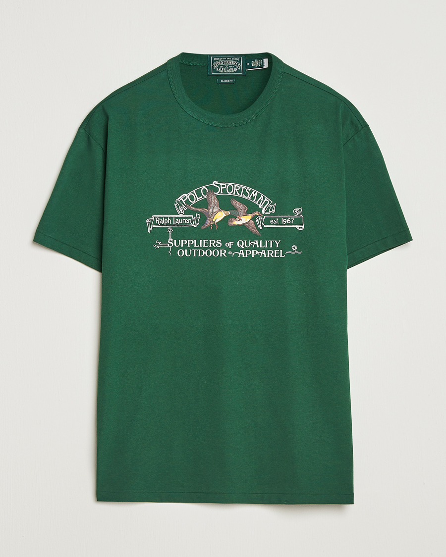 Men | T-Shirts | Polo Ralph Lauren | Classic Fit Logo T-Shirt Vintage Pine