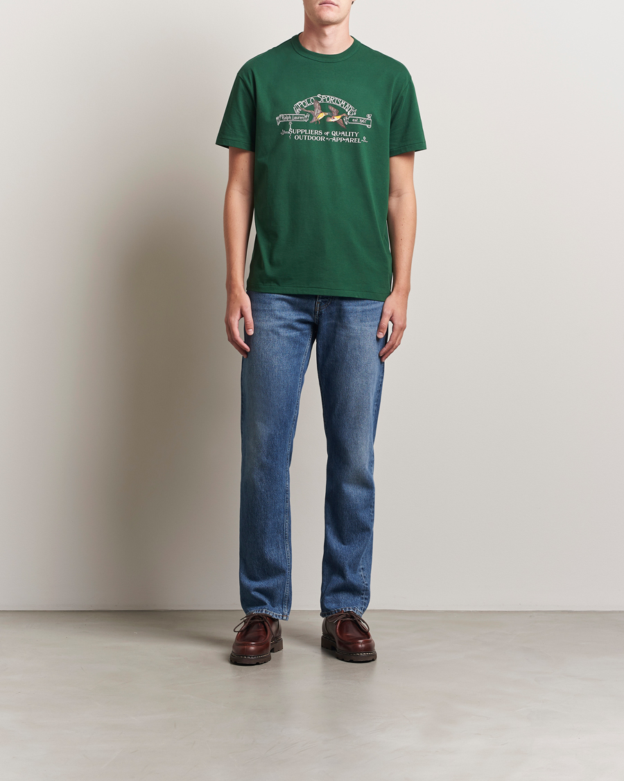 Men | T-Shirts | Polo Ralph Lauren | Classic Fit Logo T-Shirt Vintage Pine