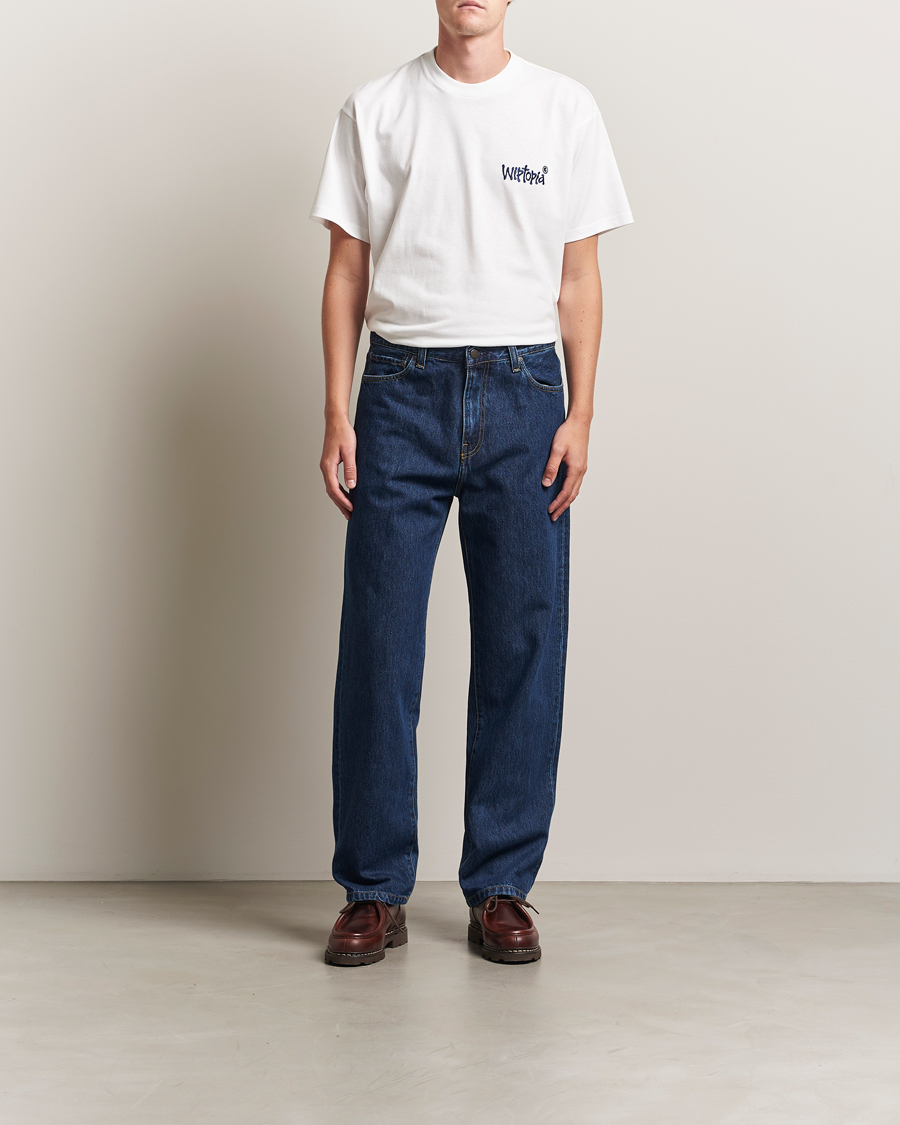 Men | T-Shirts | Carhartt WIP | Wiptopia Script T-Shirt White