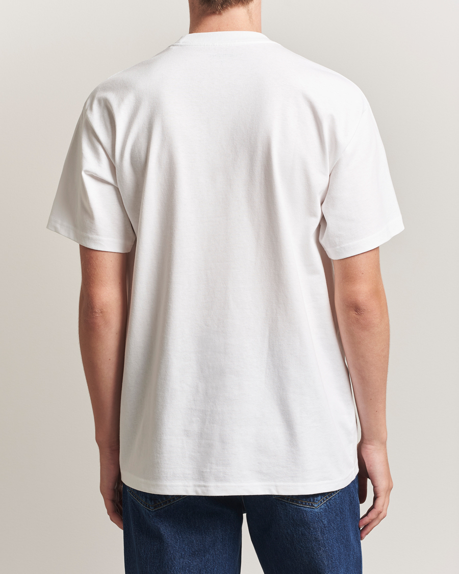 Men | T-Shirts | Carhartt WIP | Wiptopia Script T-Shirt White