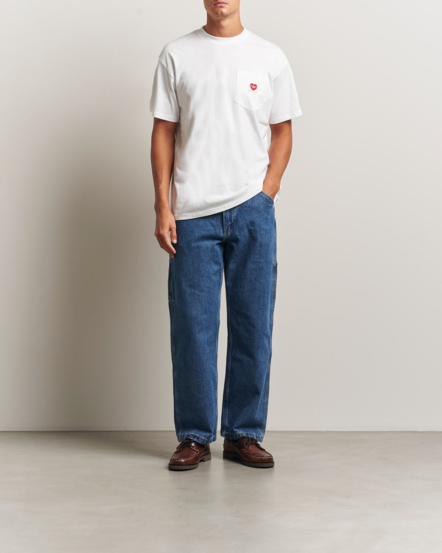 Men | T-Shirts | Carhartt WIP | Pocket Heart T-Shirt White