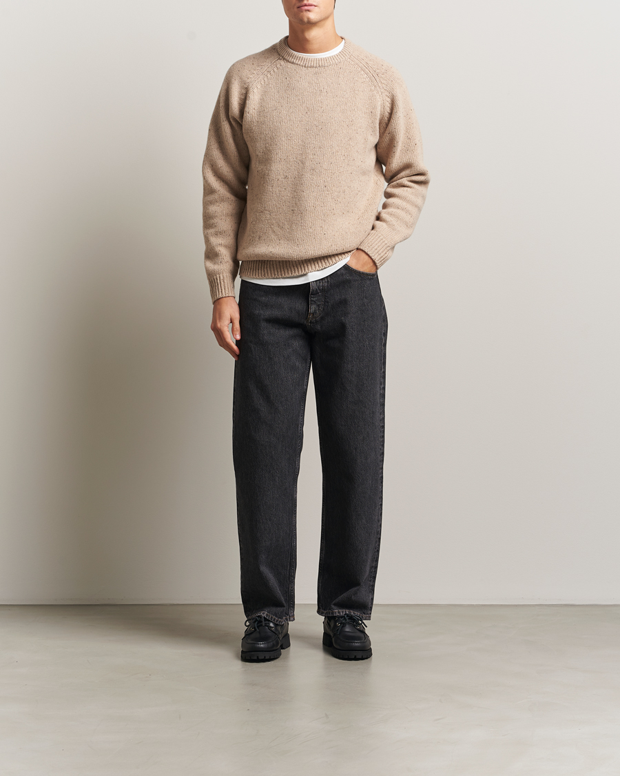 Men | Sweaters & Knitwear | Carhartt WIP | Anglistic Wool/Cotton Sweater Fleur De Sel