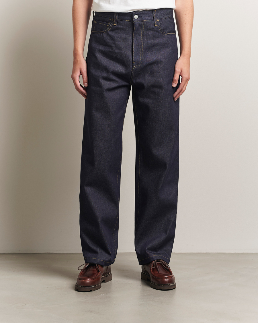 Carhartt WIP Landon Pant Robertson Denim Blue Rigid at CareOfCarl.com