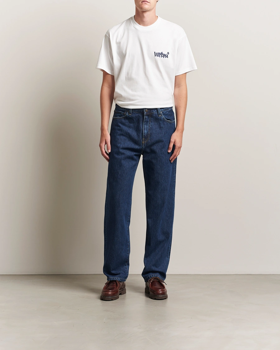 Men | Jeans | Carhartt WIP | Aaron Pant Smith Denim Stone Wash