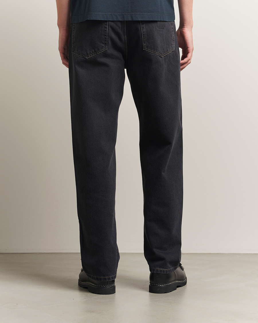 Men | Jeans | Carhartt WIP | Aaron Pant Smith Denim Black Stone Wash