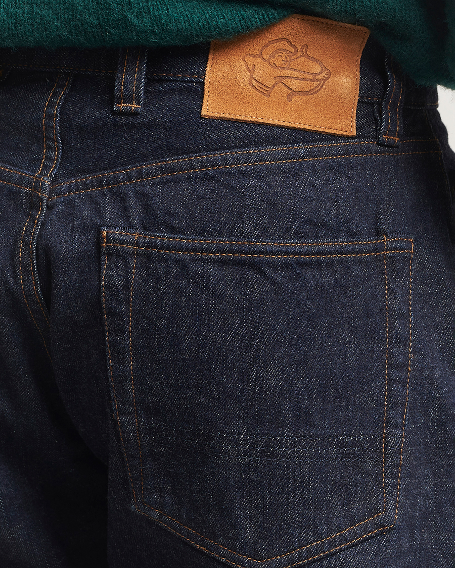 Men | Jeans | Drake's | 5-Pocket Japanese Selvedge Jeans Indigo
