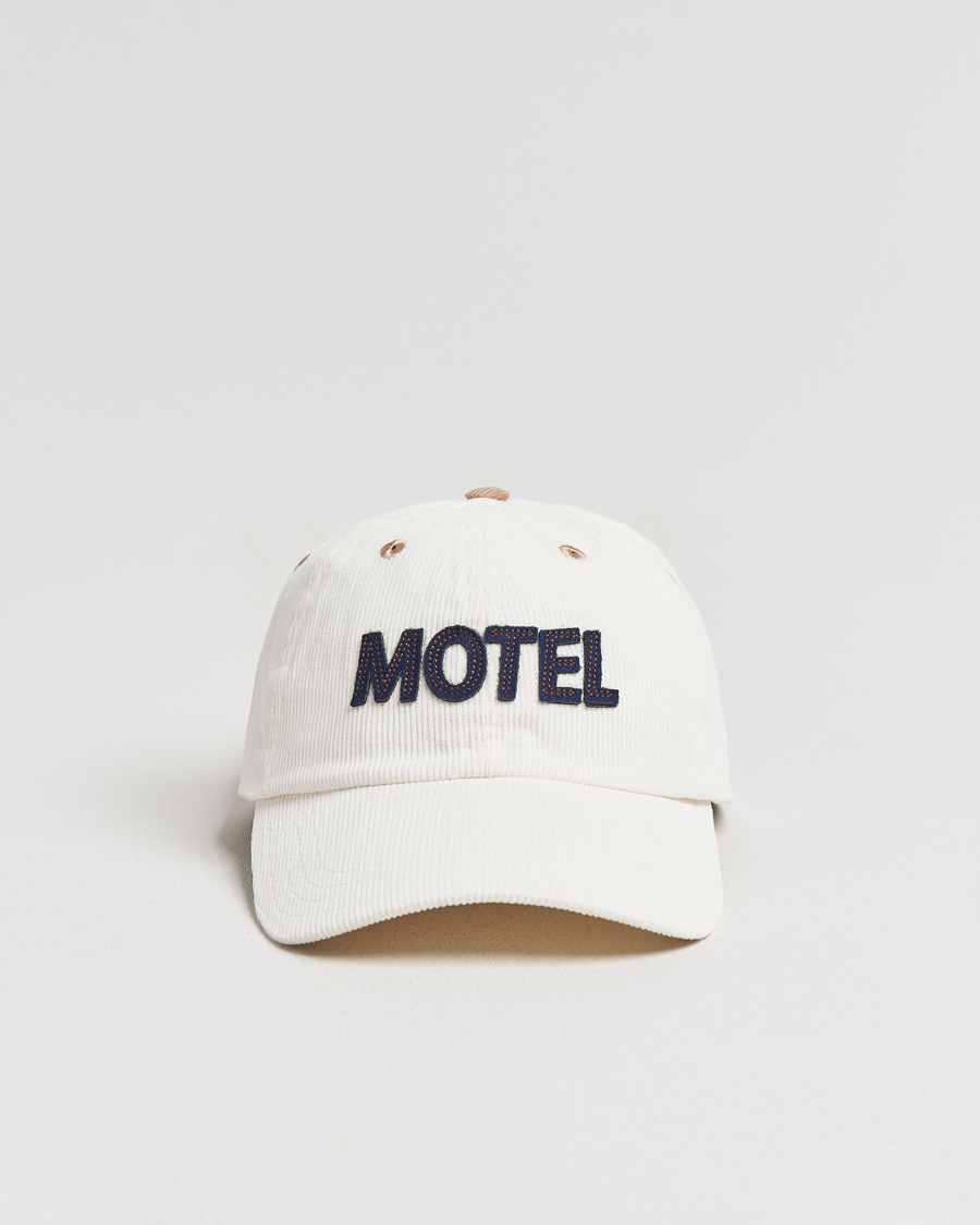 Men | Hats & Caps | Drake's | Motel Felt Baseball Cap Ecru