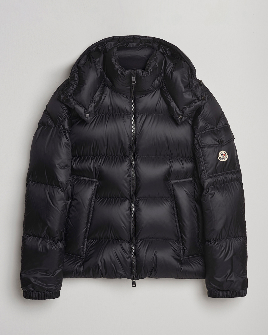 Moncler Couyere Down Jacket Black at CareOfCarl.com