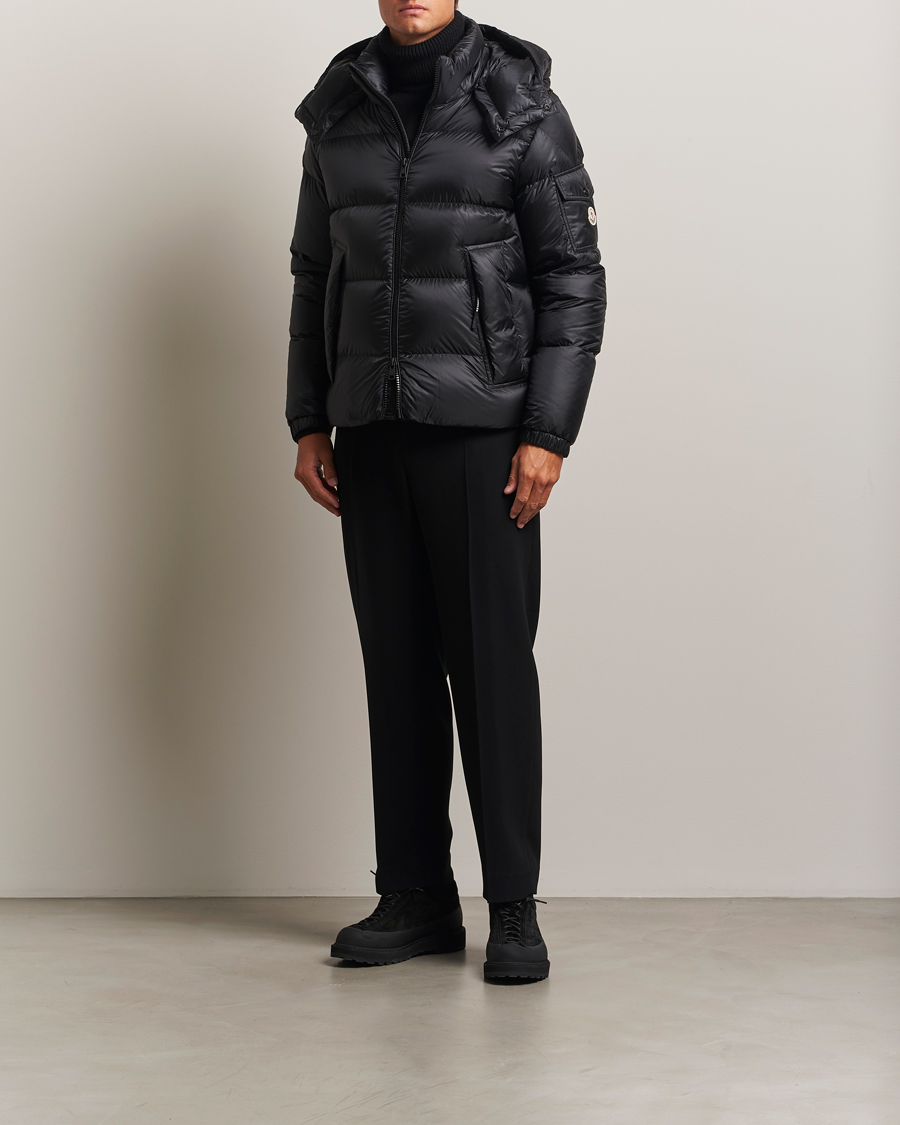 Moncler Couyere Down Jacket Black at CareOfCarl.com
