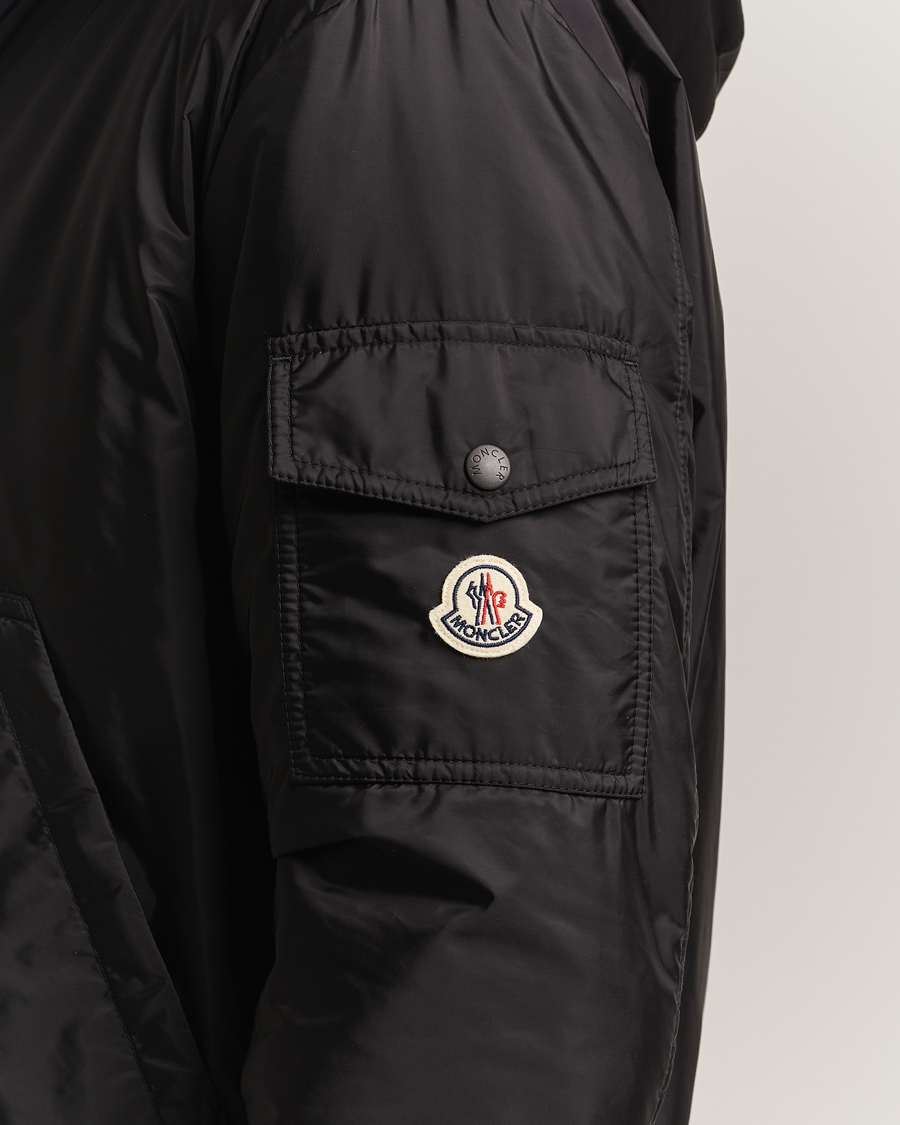 Men | Coats & Jackets | Moncler | Poiliot Hooded Jacket Black