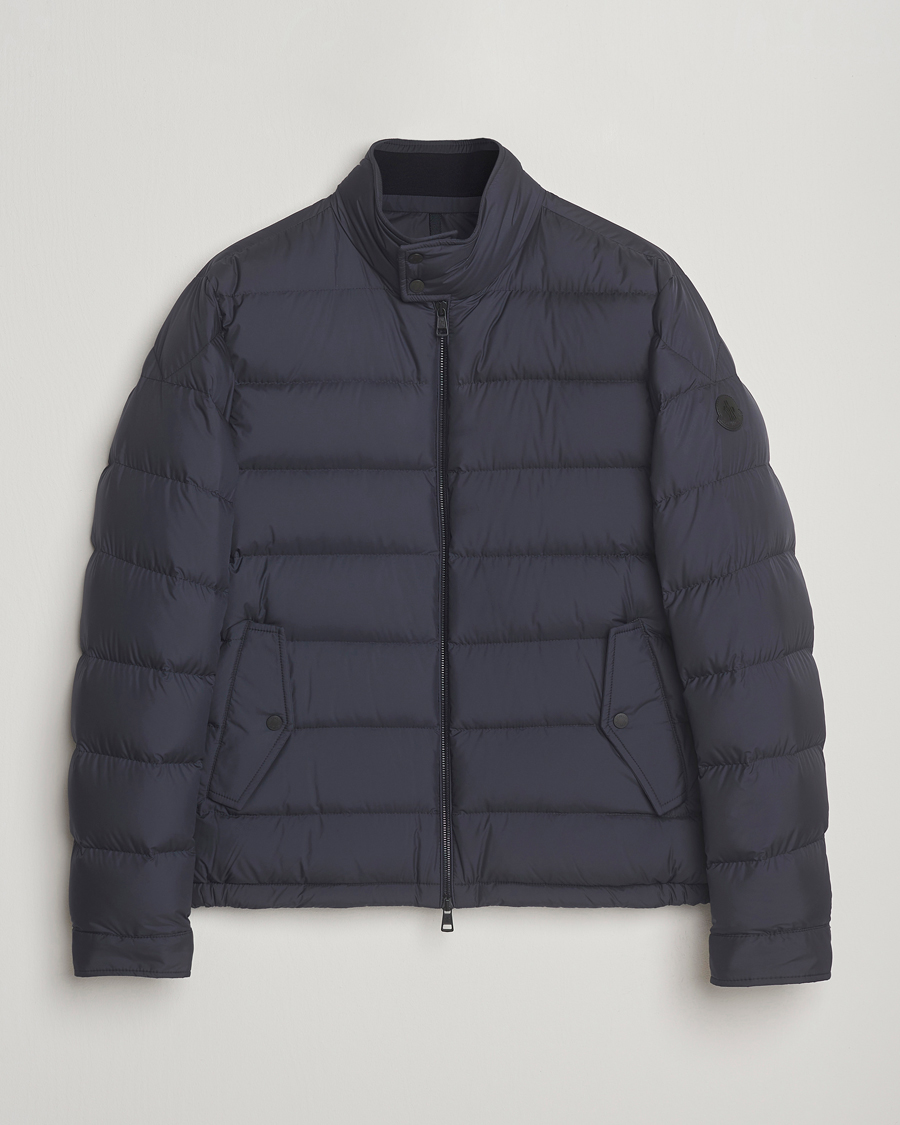 Moncler Phrier Down Jacket Navy at CareOfCarl.com
