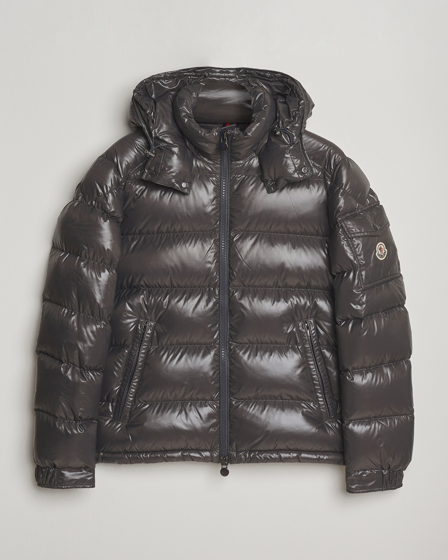Moncler Maya Jacket Dark Grey at CareOfCarl.com
