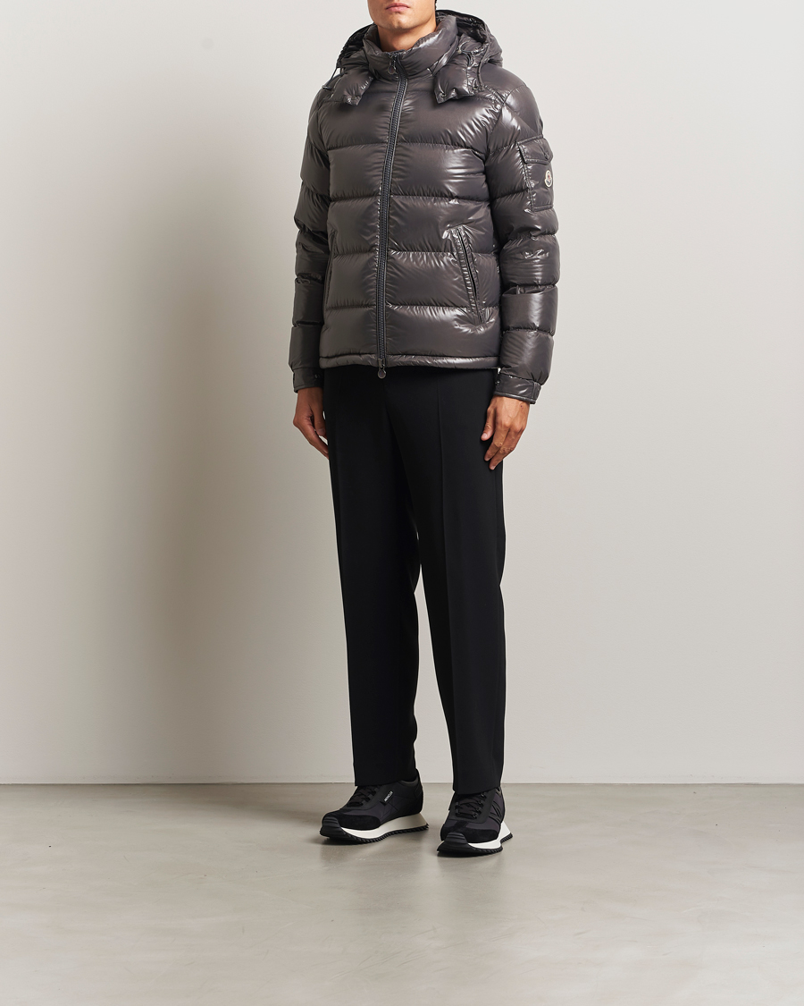 Moncler Maya Jacket Dark Grey at CareOfCarl.com