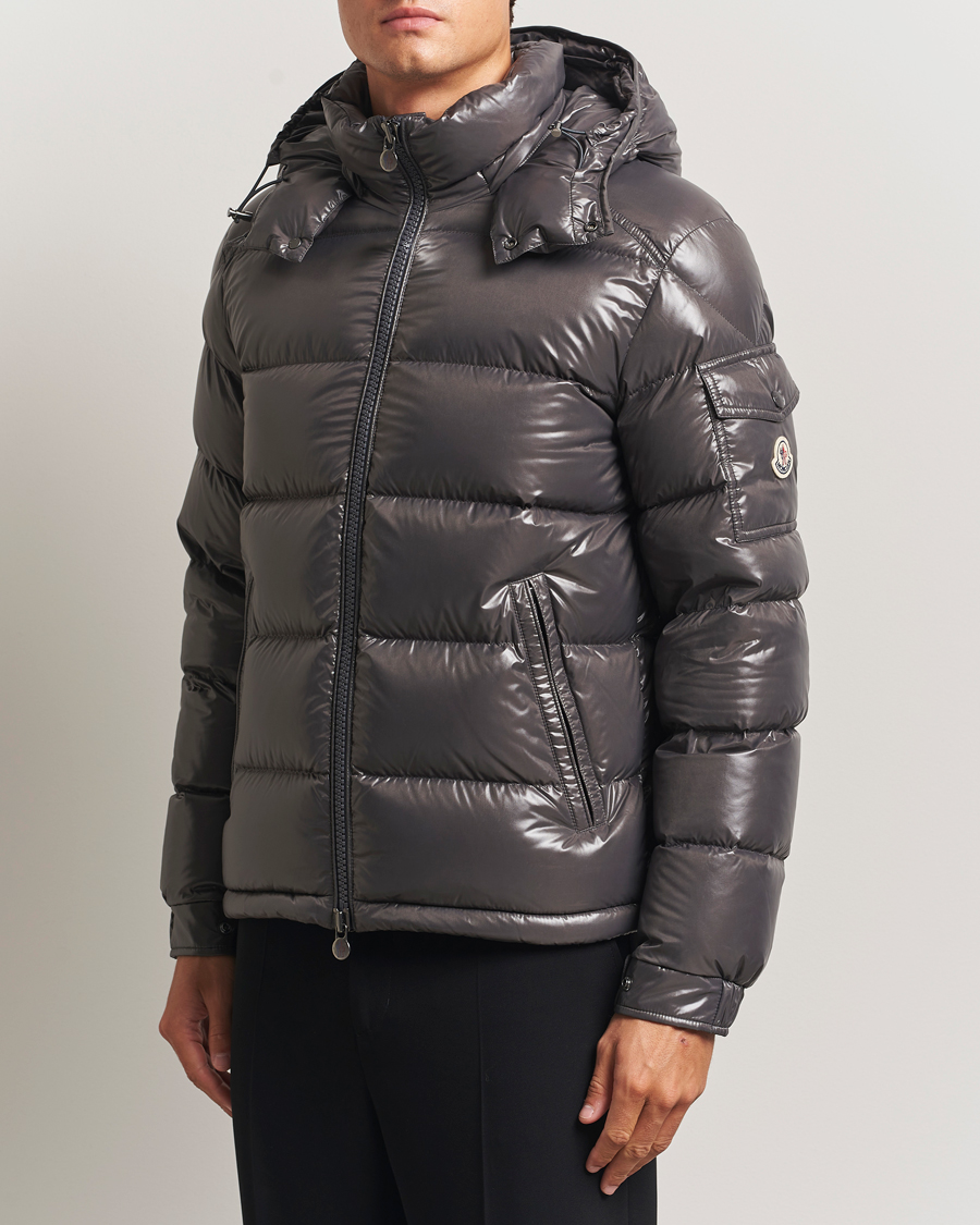 Moncler Maya Jacket Dark Grey at CareOfCarl.com
