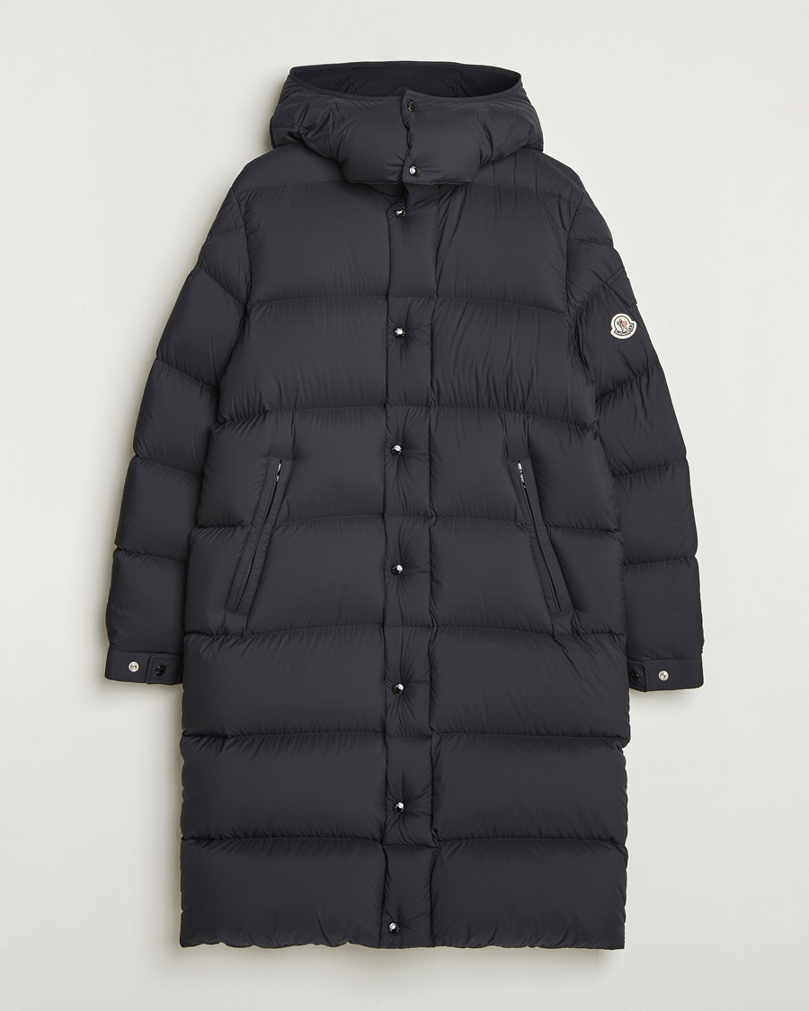 Men | Coats & Jackets | Moncler | Hanoverian Long Down Parka Black
