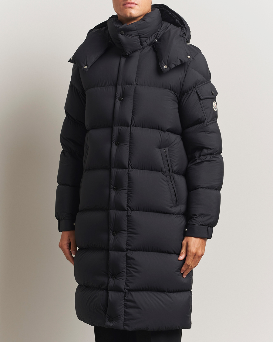 Men | Coats & Jackets | Moncler | Hanoverian Long Down Parka Black