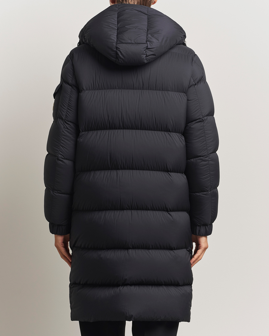Moncler Hanoverian Long Down Parka Black at CareOfCarl.com