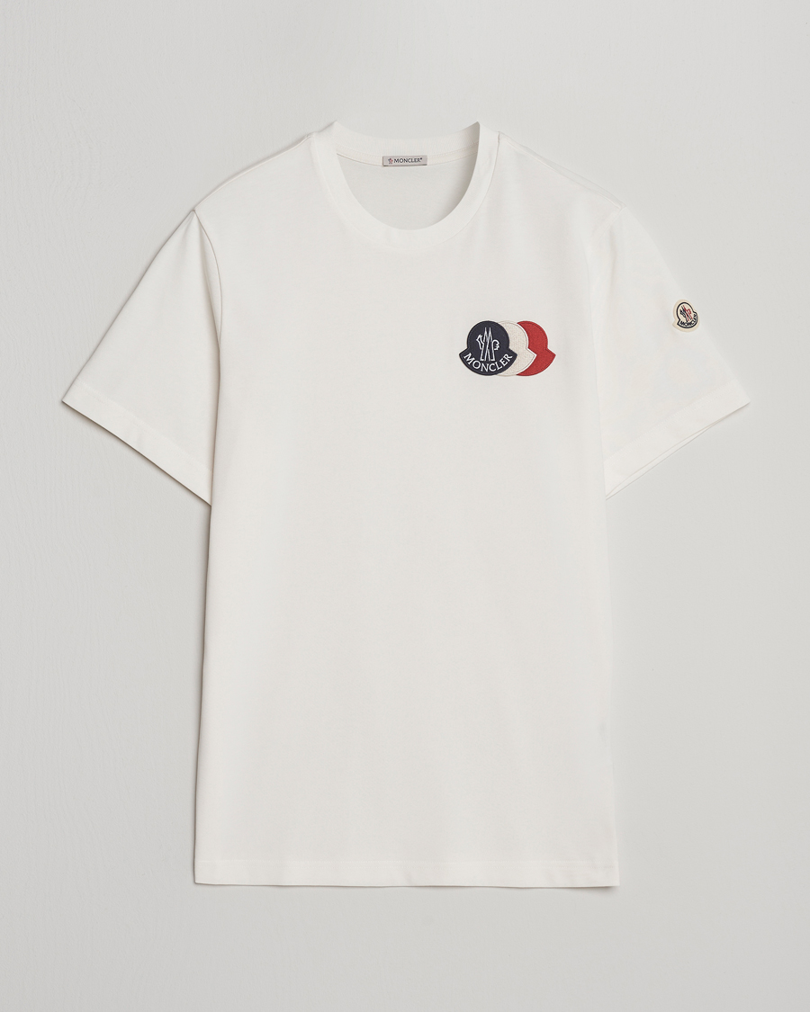 Men | T-Shirts | Moncler | Patch Logo T-Shirt White